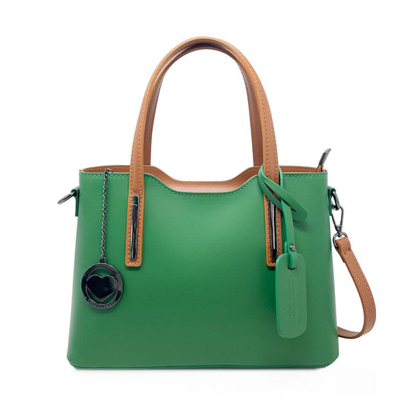 Women's Genuine Leather Dollar Bag - Assisi k041 
