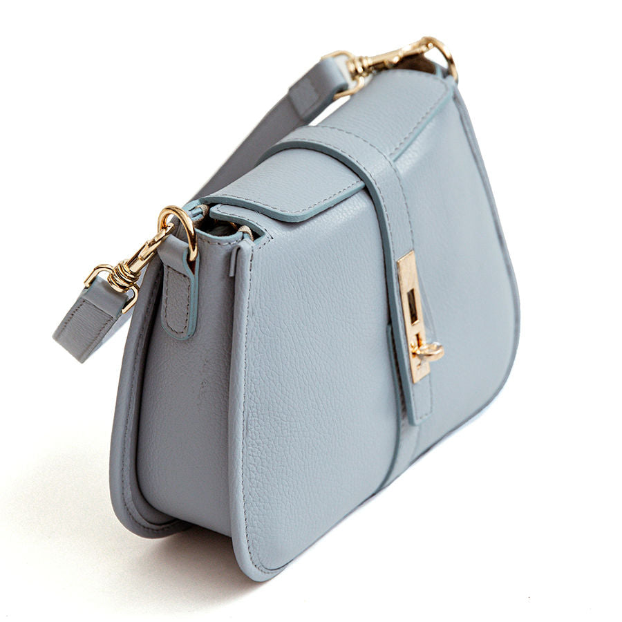 MIRANDA - Postina in pelle azzurra