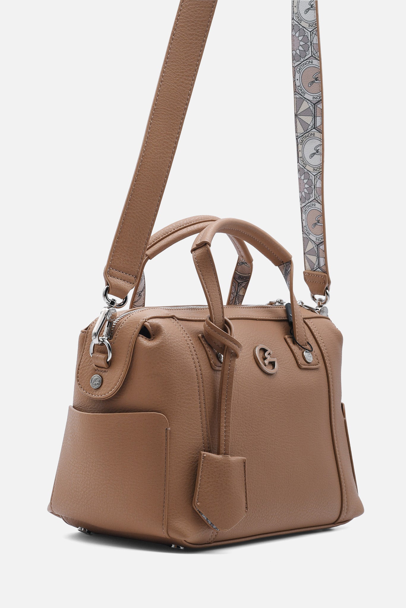 Bowling Bag Denise Soft Beige