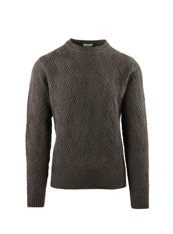 CREW NECK WITH SCORED RIBS