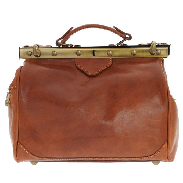 Unisex Leather Work Bag - 45 x 35 x 20 Cm - 2005 