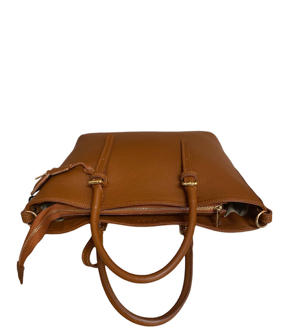 Elite Sacs Shopper Col Leather