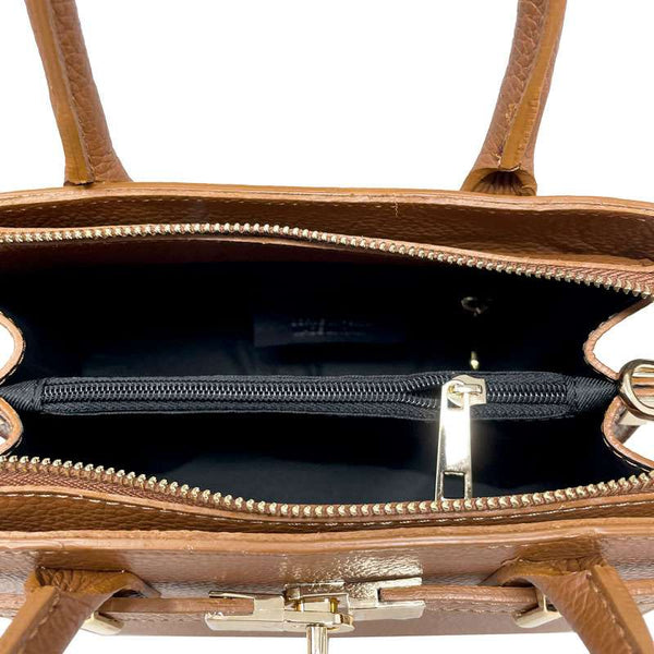 Luxury Women's Bag Genuine Dollar Leather Large - Cortina k044. 