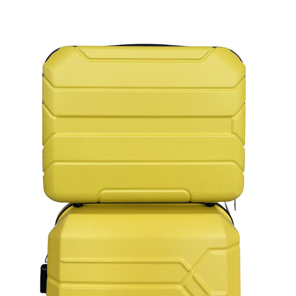 Rigid beauty case suitcase set in waterproof ABS - BEATY_01. 