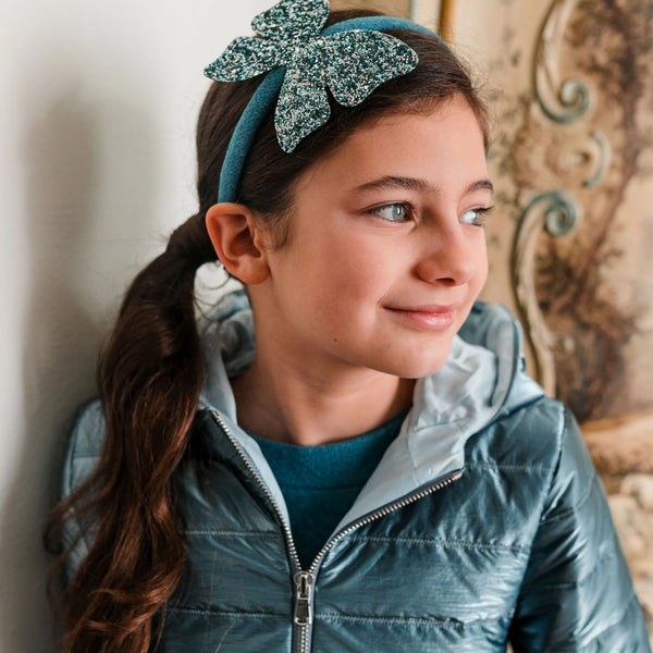 GLITTER BUTTERFLY HEADBAND