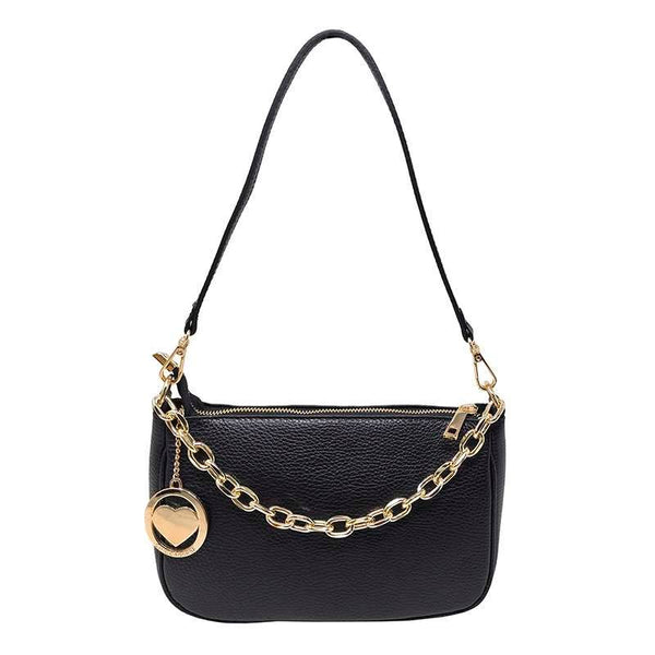 Women's Small Shoulder Clutch Bag with Chain - K032 