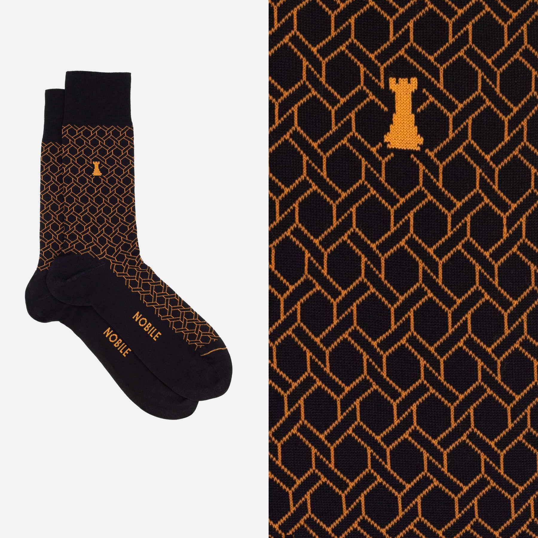 The Great Gatsby Box of 6 Short Socks - Mixed Pattern