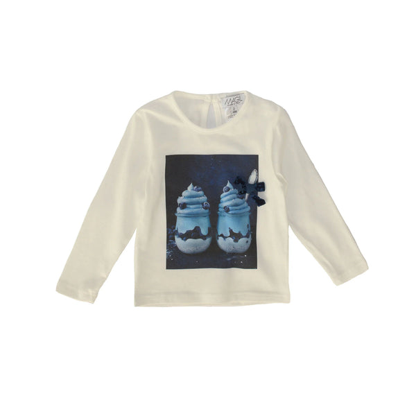 T-SHIRT STAMPA BLUEBERRY YOGURT