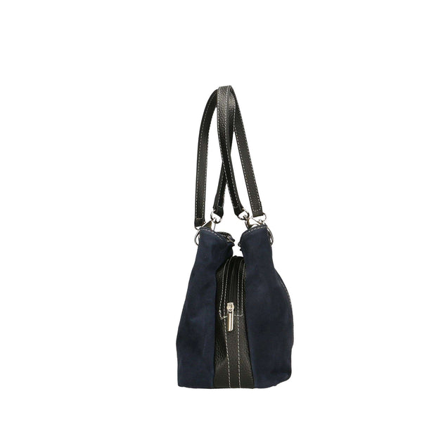 Women's Suede Handbag - 32x20x14 cm - 10028 