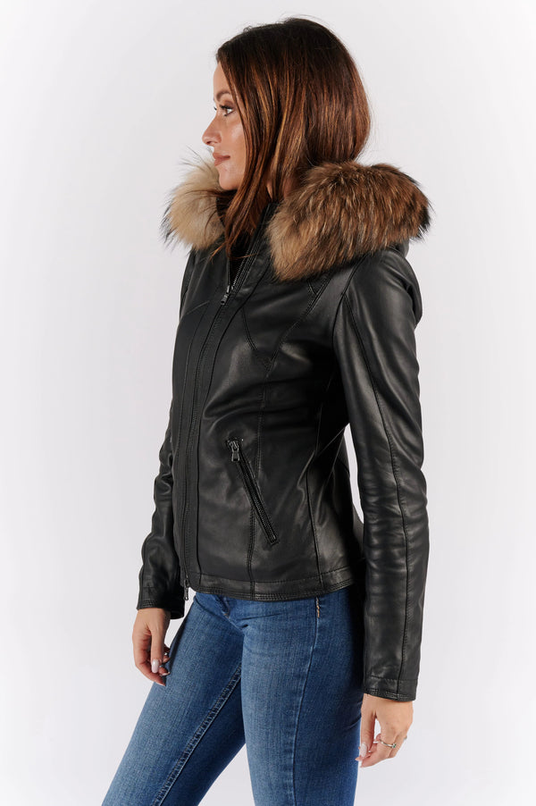 Sofia with Fur Hood