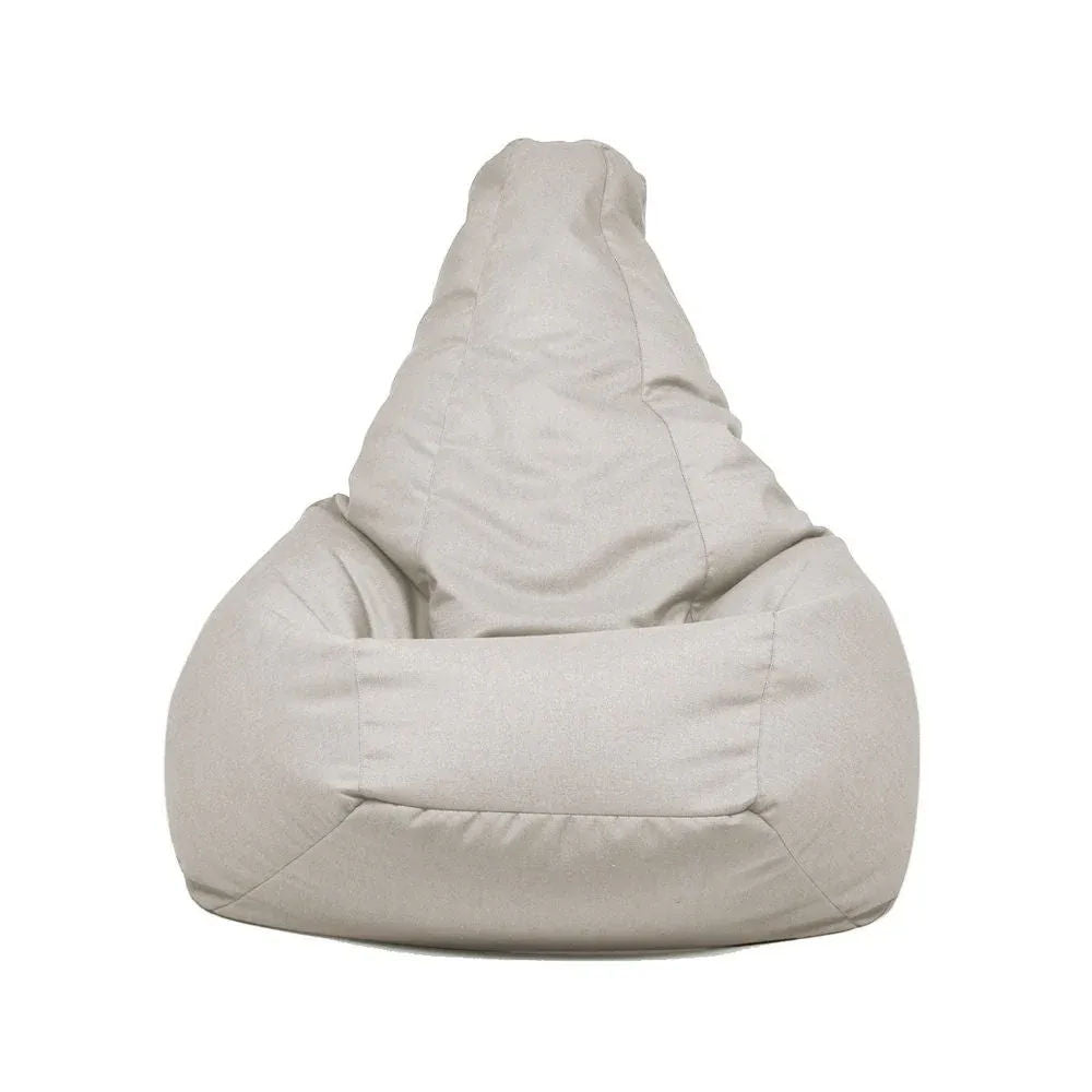 SESSANTOTTO 68, Pouf Bean Bag Chair in Cotton L Removable Cover
