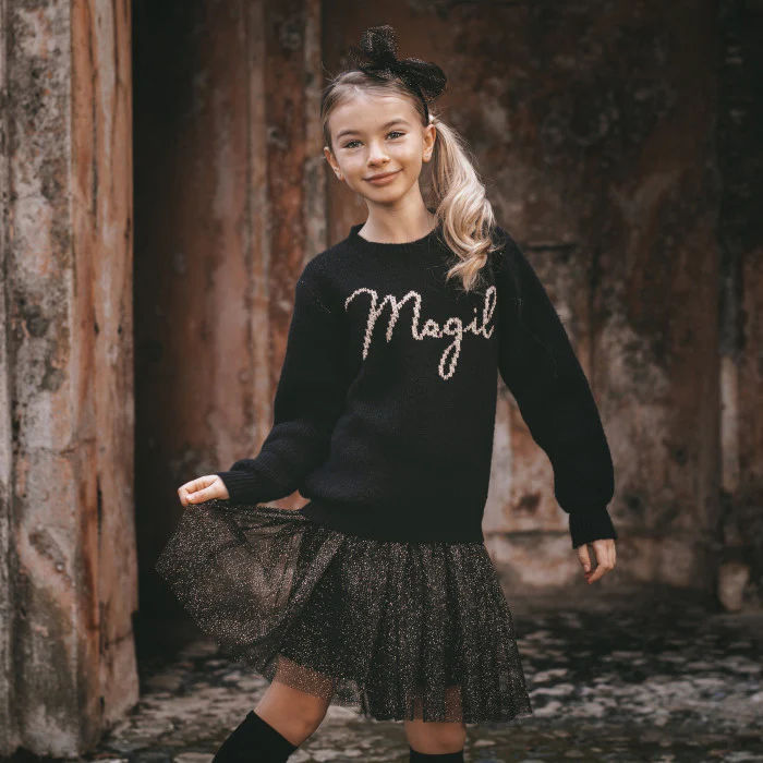 BLACK SWEATER 'MAGIL'