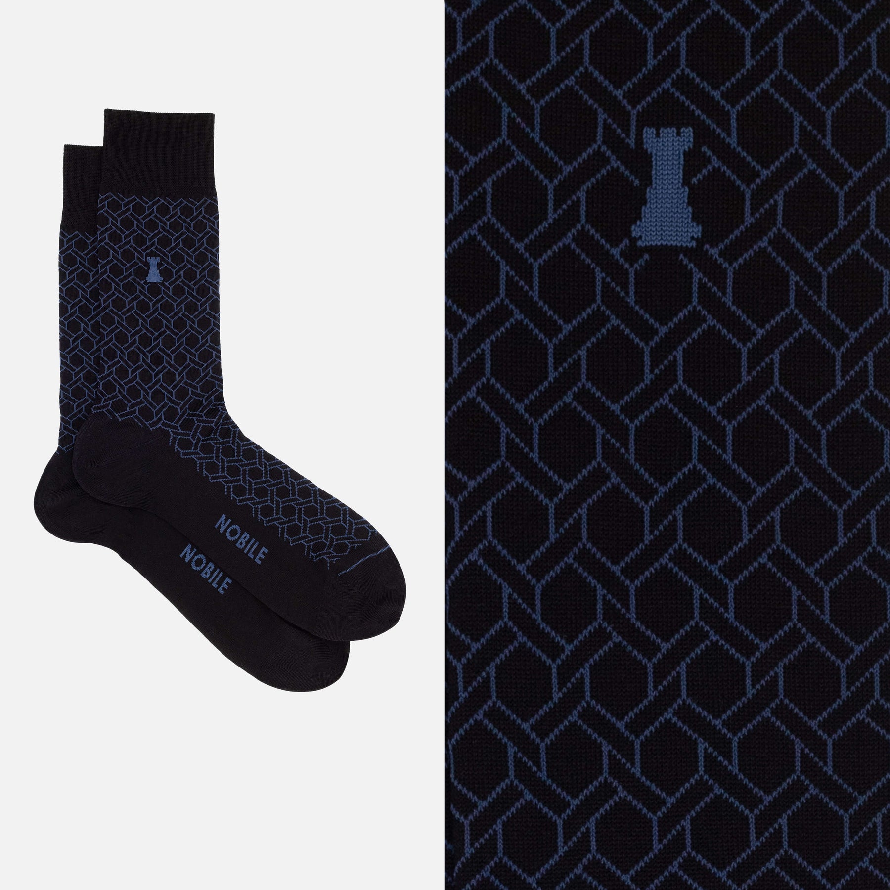 The Great Gatsby Box of 6 Short Socks - Mixed Pattern