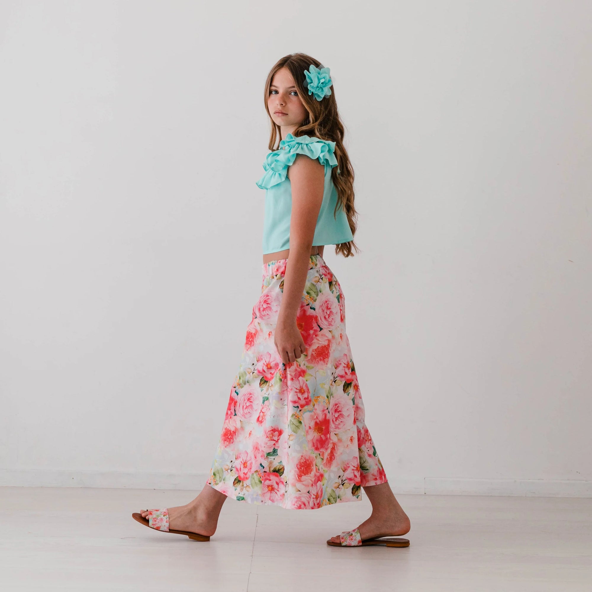 PANTALONE IN COTONE FANTASIA
