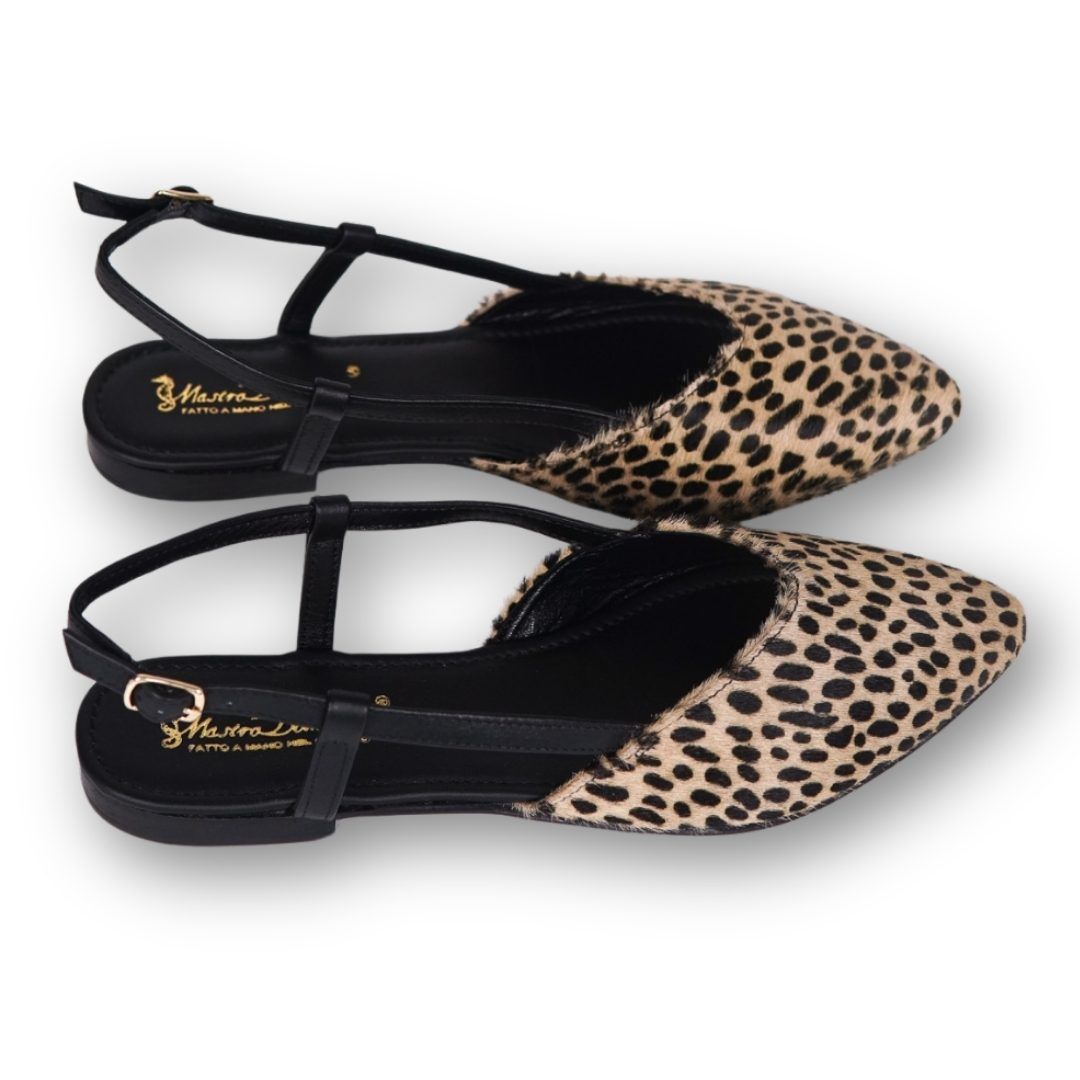 MastroDomenico Handmade Ballerinas - Safari