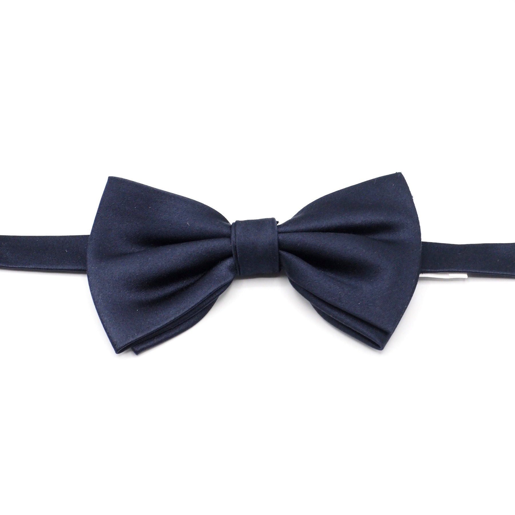 Elegant blue bow tie