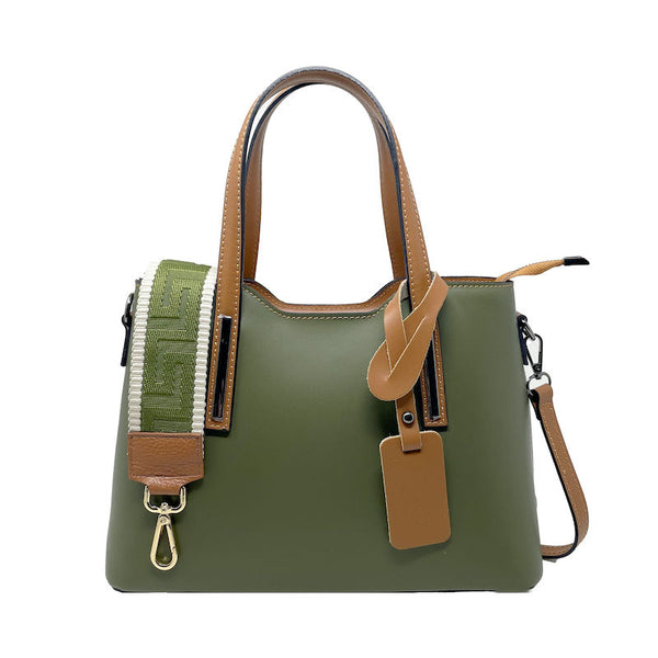 Women's Genuine Leather Dollar Bag - Assisi k041 