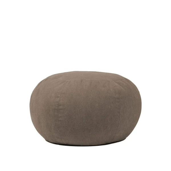 COCOON SOFT M, Round Bean Bag in Removable Cotton 58x40