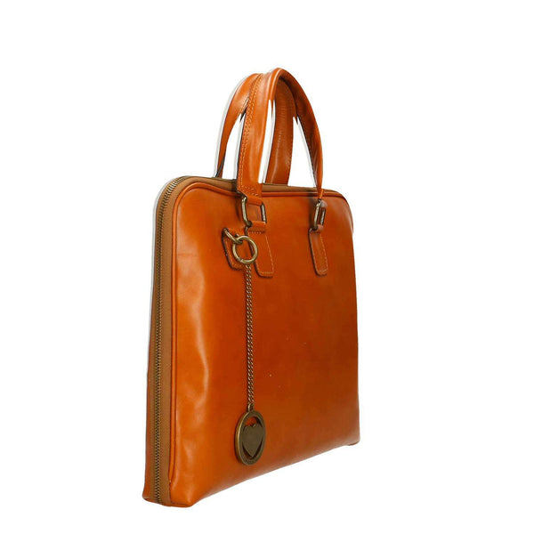 Women's Leather Briefcase Document Bag 37 x 27 x 7 Cm - 9033 