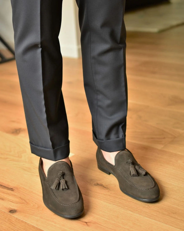 VOLCANO - Brown Suede