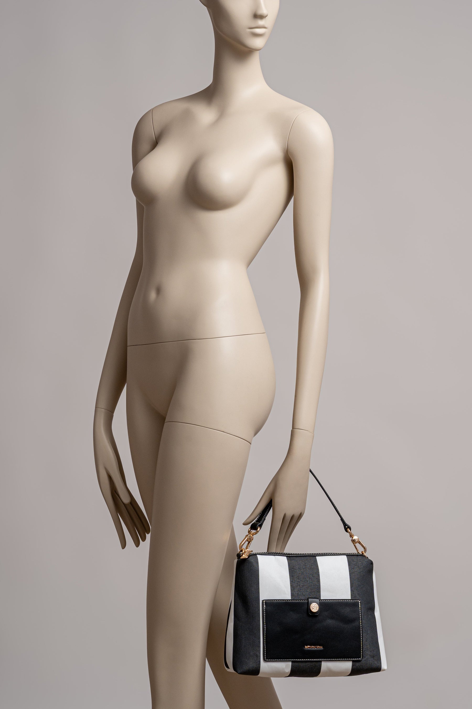 Shopping Bag Fernanda Straw Large Nera