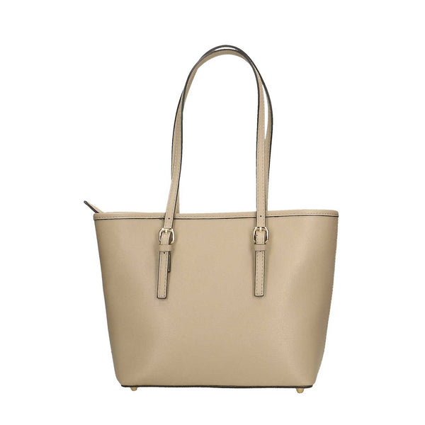 Women's Shoulder Bag Saffiano Leather Handmade - Cefalu' 3303. 