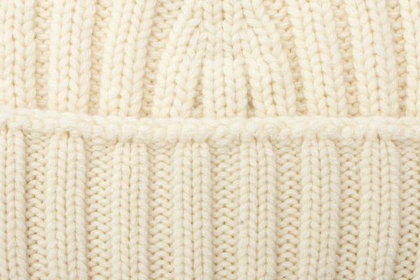 White cashmere hat