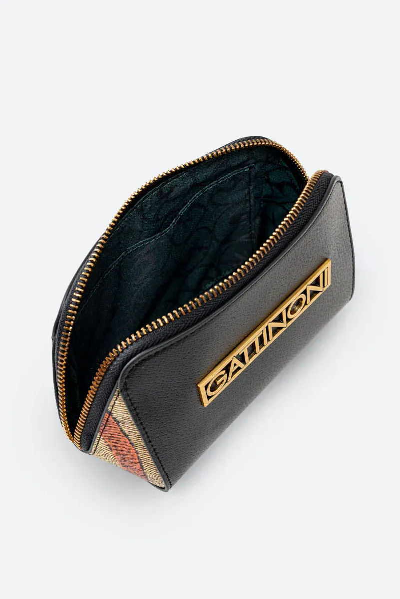Beauty Case Buckle Nero