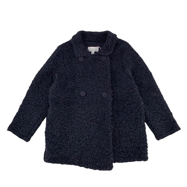 DOUBLE BREASTED BOUCLE' COAT