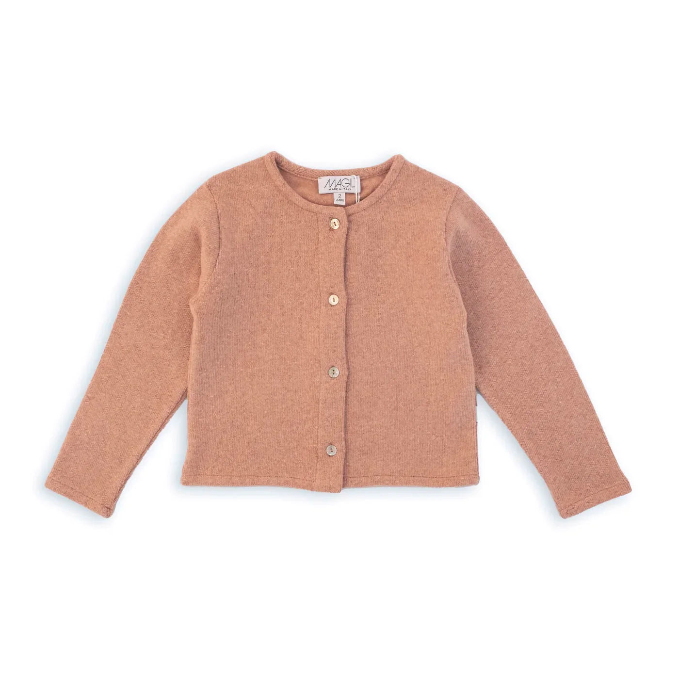 CARDIGAN BASIC IN CALDO COTONE