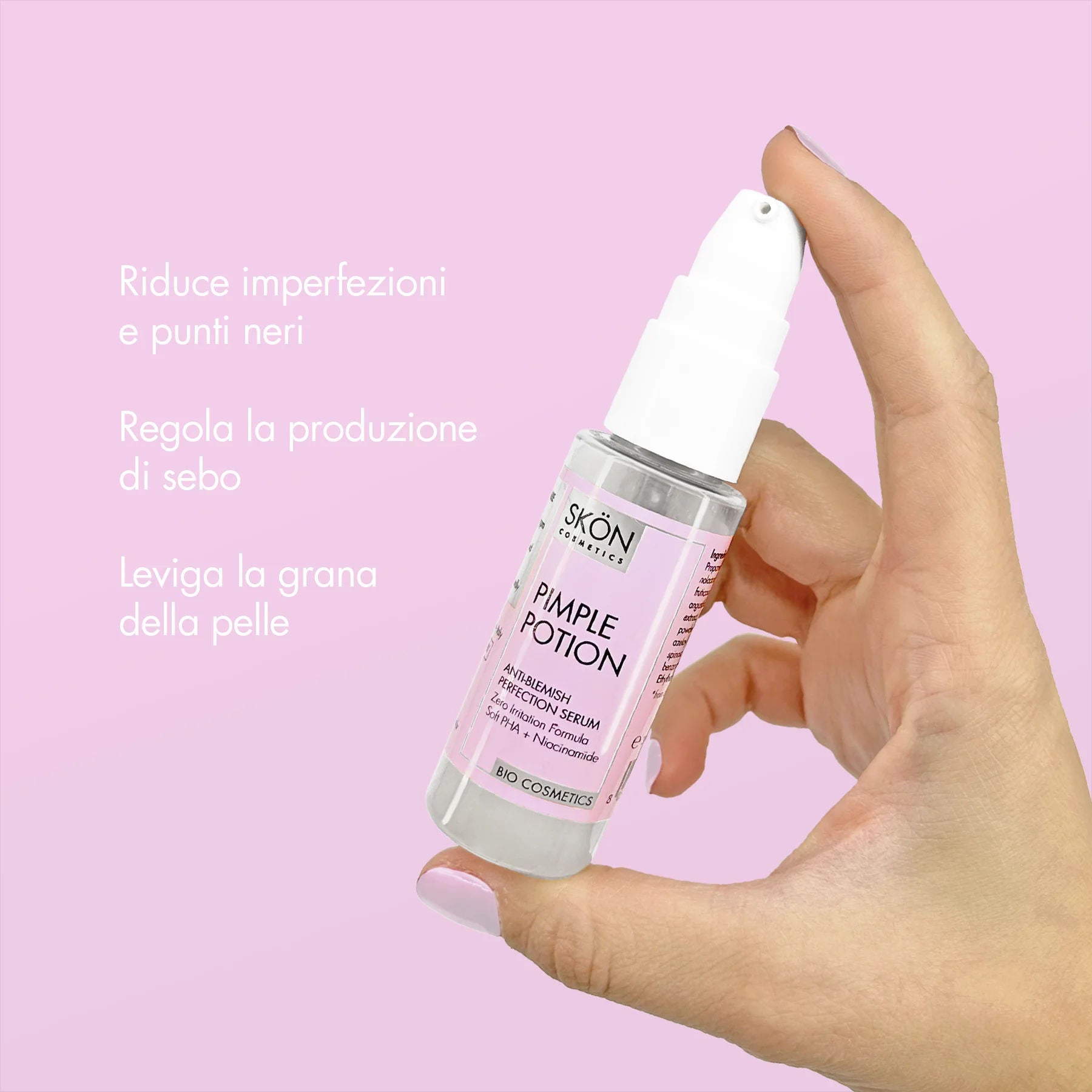 Anti-pimple face serum