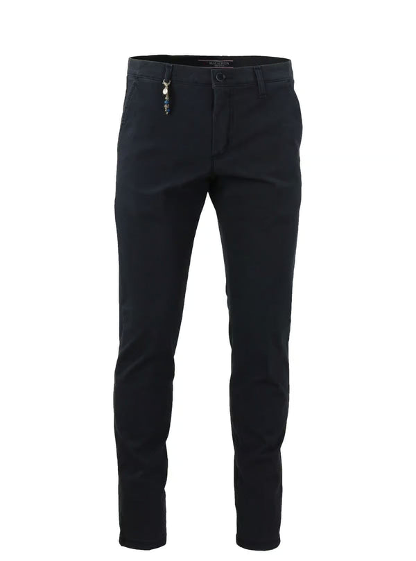 TROUSERS IN WORKED FABRIC