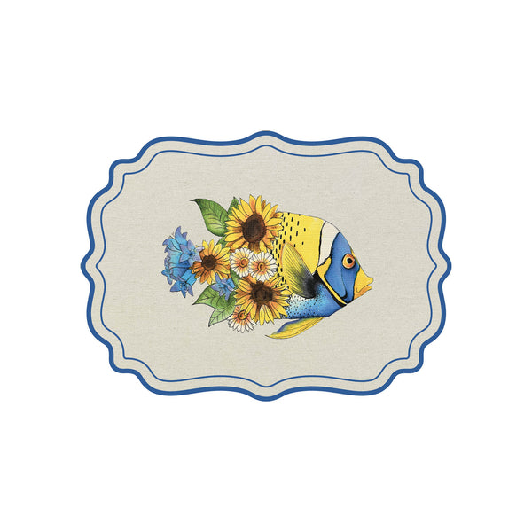 Flowery Animals Placemat