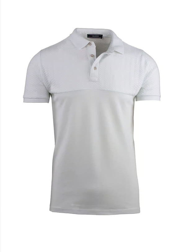 DOUBLE FABRIC POLO