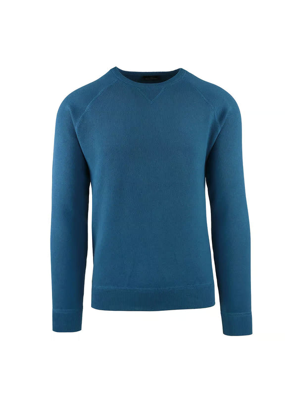 CREW NECK MILAN STITCH WITH RAGLAN SLEEVE