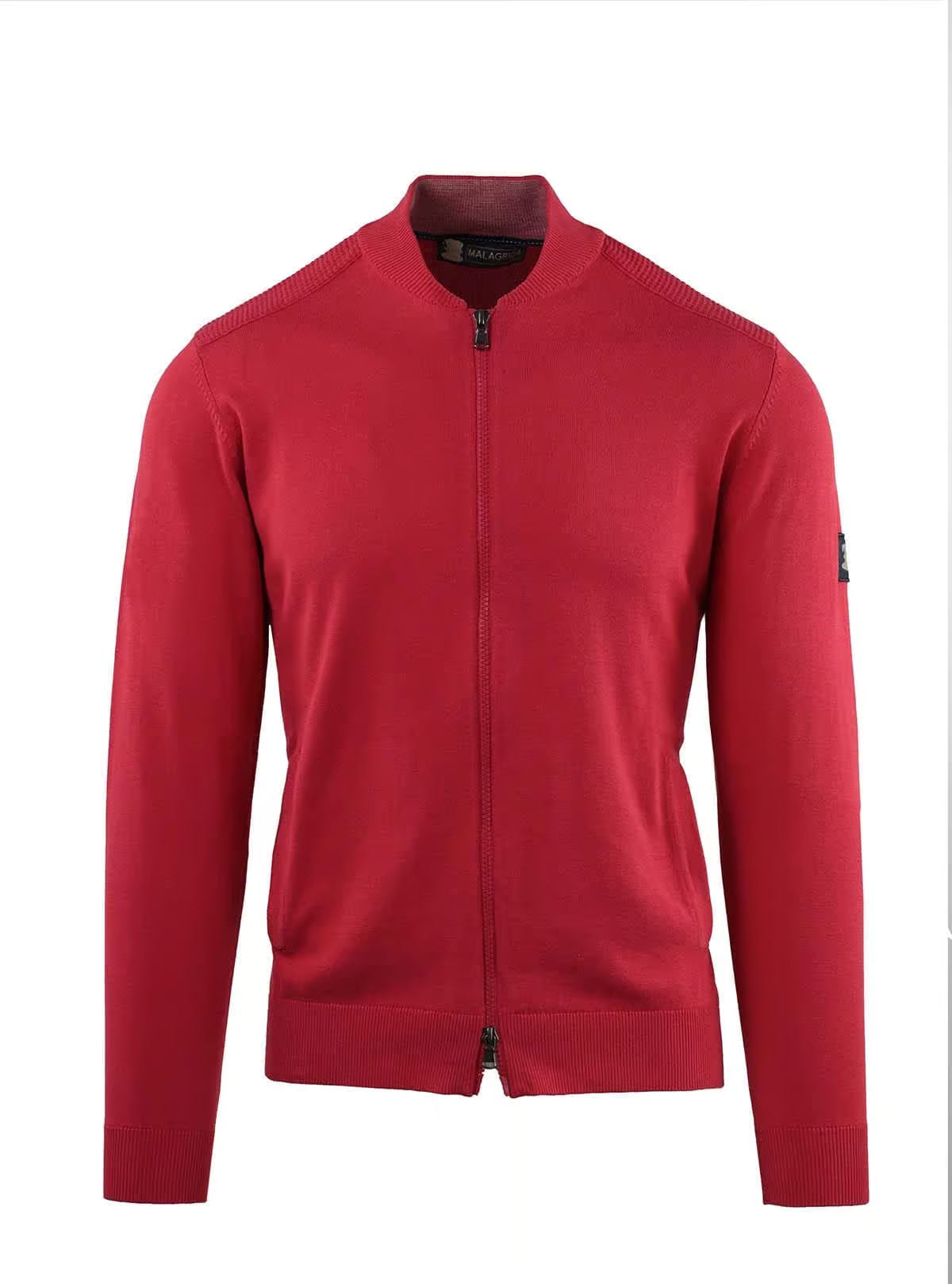 BOMBER JACKET WITH SHOULDER PADS