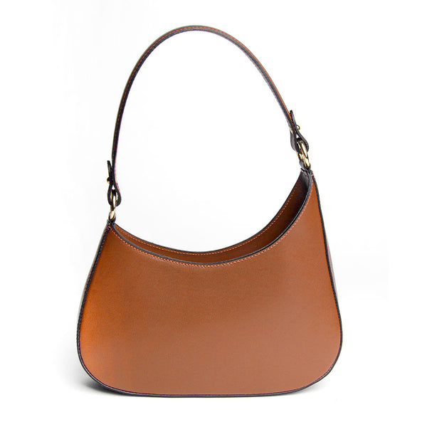 EDI – Hobo bag in elegant leather tan