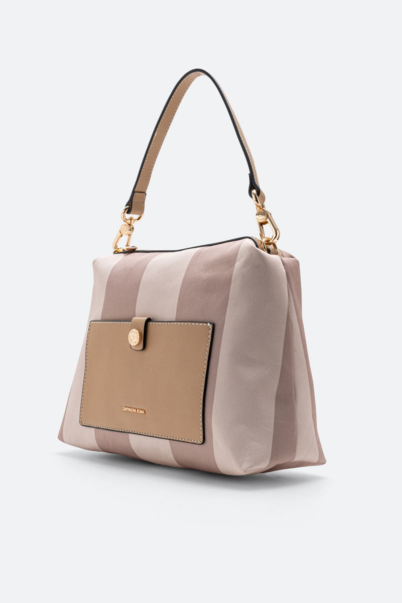 Shopping Bag Fernanda Straw Large Beige