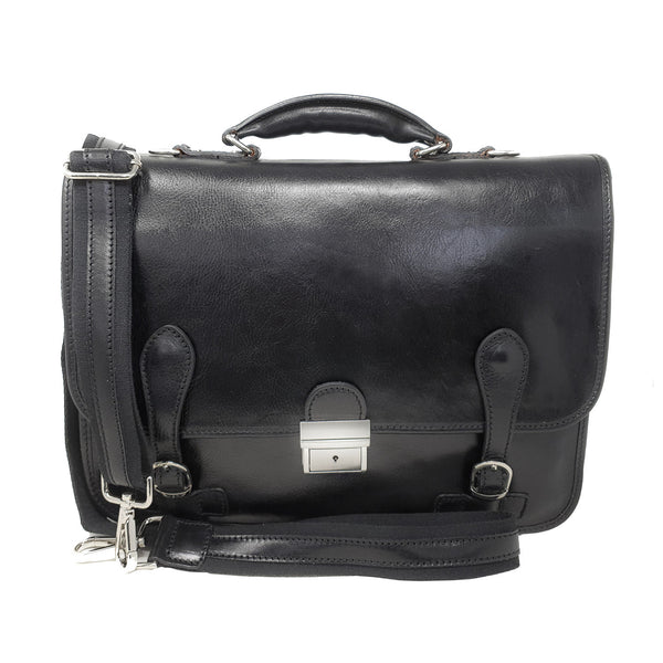 Borsa da lavoro Portadocumenti da Uomo Tracolla in pelle - 39x29x10 Cm - G958
