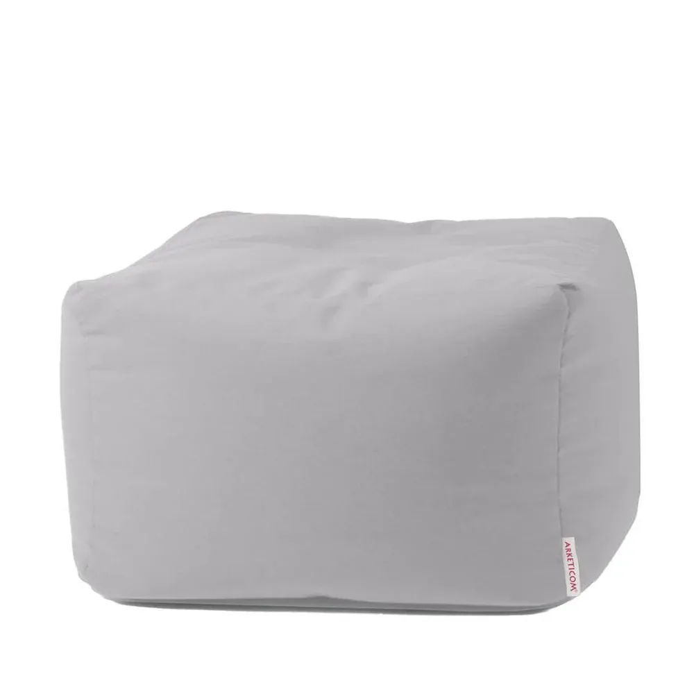 SOFT CUBE 60, Pouf Sacco per Esterni Sfoderabile 60x60 h42