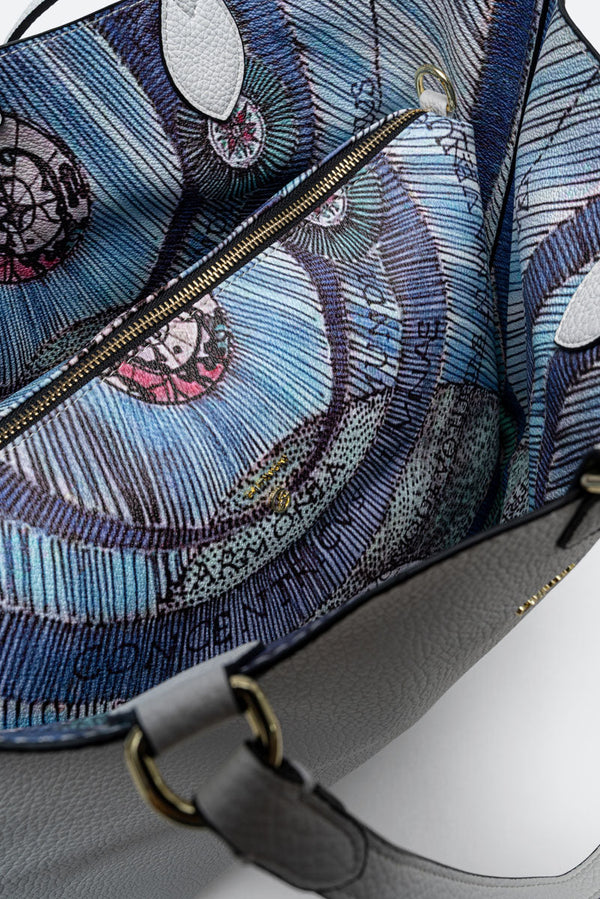 Reversible Bianca e Planetarium Aquamarine Large