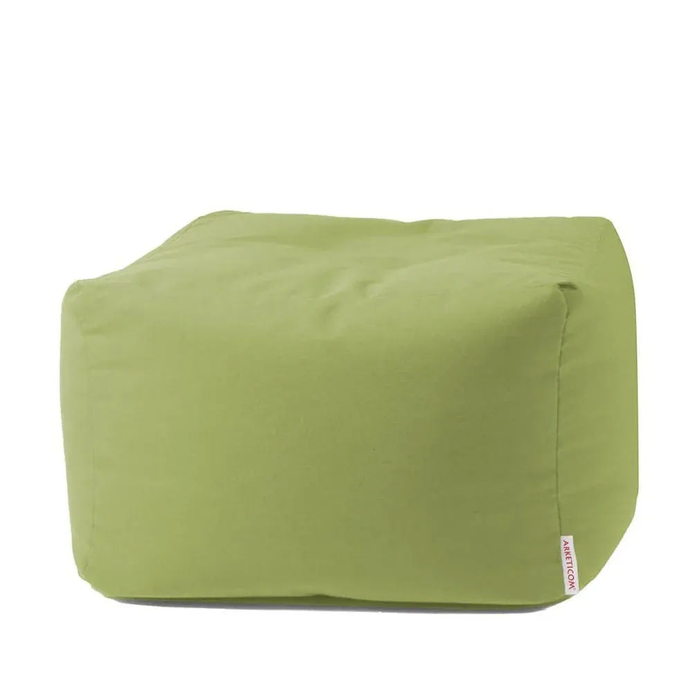 SOFT CUBE 60, Pouf Sacco per Esterni Sfoderabile 60x60 h42