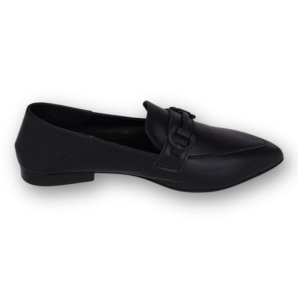 MastroDomenico Women's Handmade Moccasins - Black Diamond