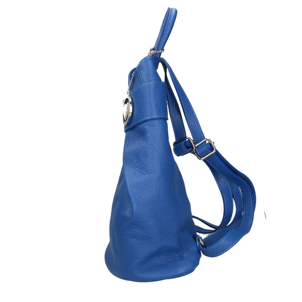Women's Backpack in Soft Leather Made in Italy - 28x35x12 Cm - 34030 