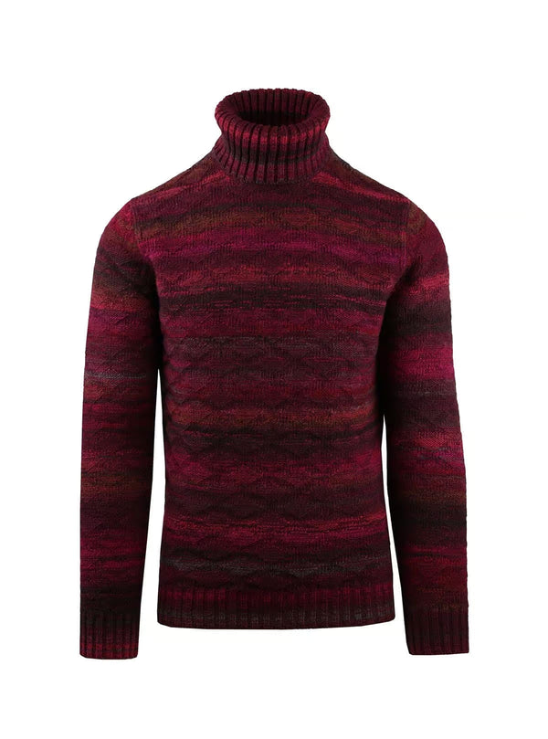 SHADED DIAMOND TURTLENECK