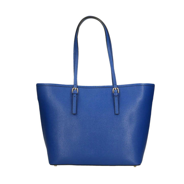 Women's shoulder bag in genuine Saffiano leather - Cefalu' 3306. 