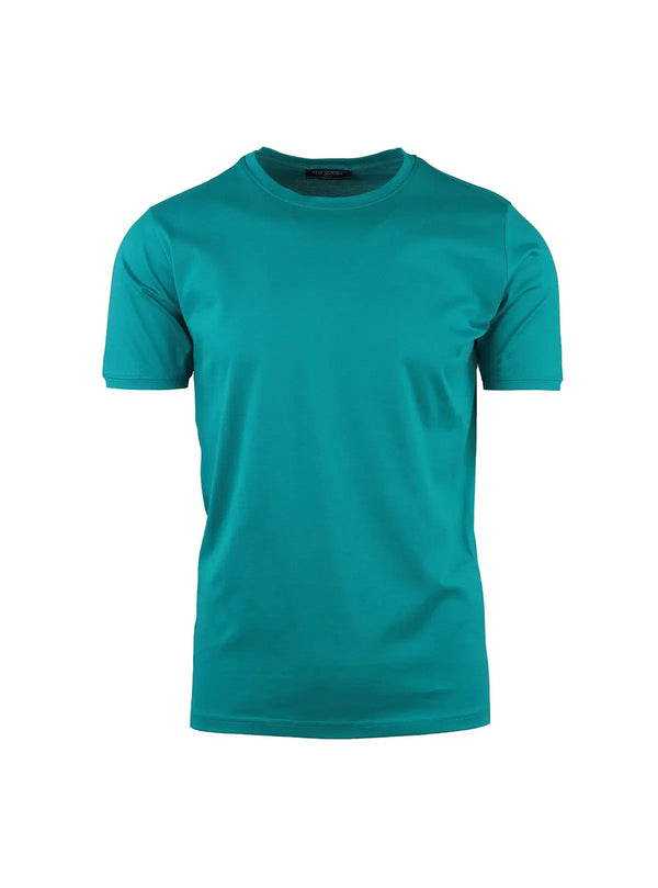 CREW NECK SHORT SLEEVE MERCERIZED COTTON