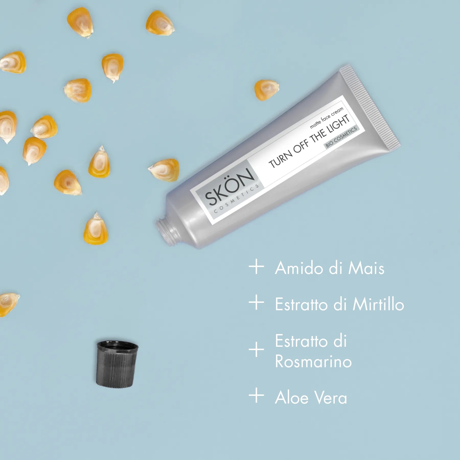 Anti-shine mattifying matte effect