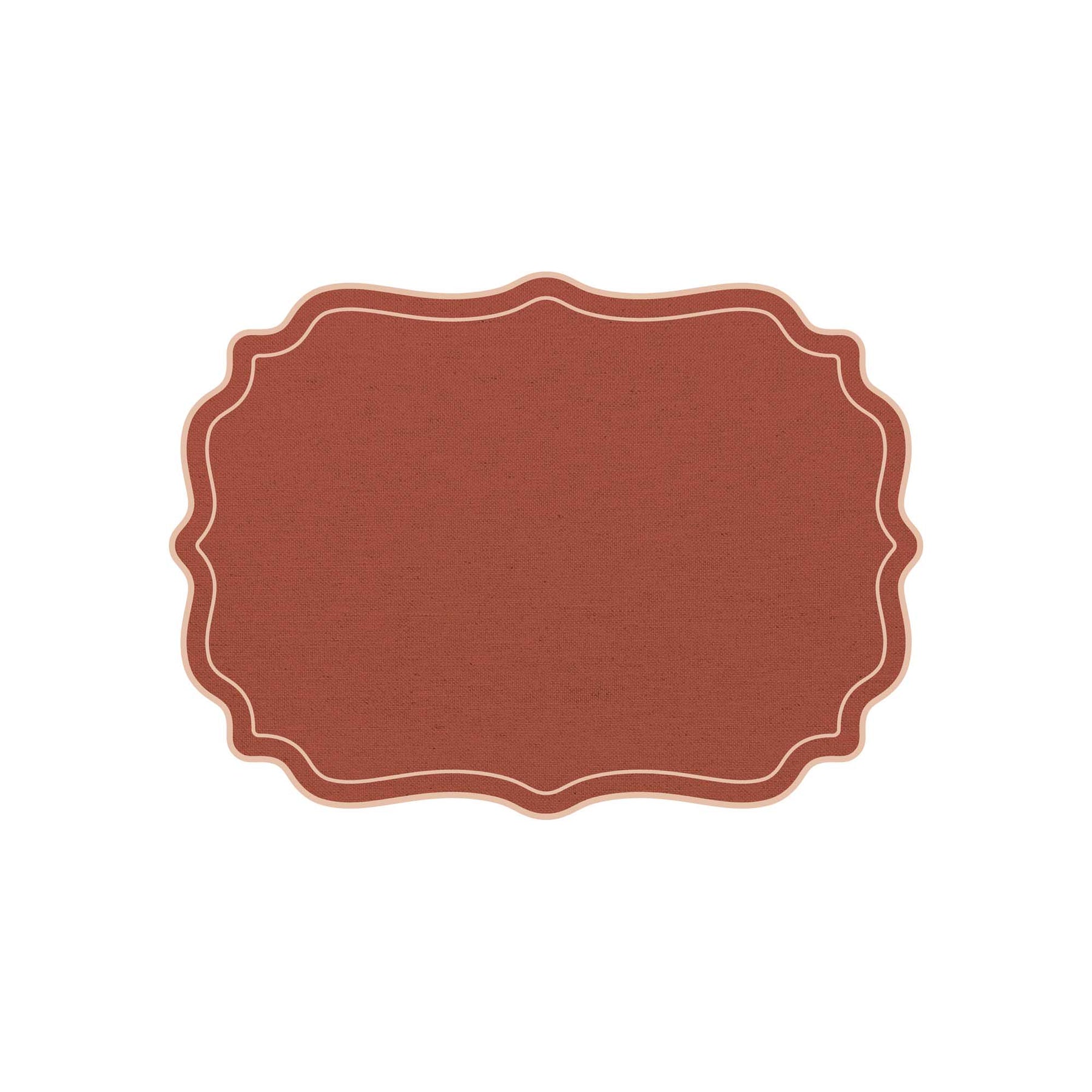 Scalloped Frames Placemat 
