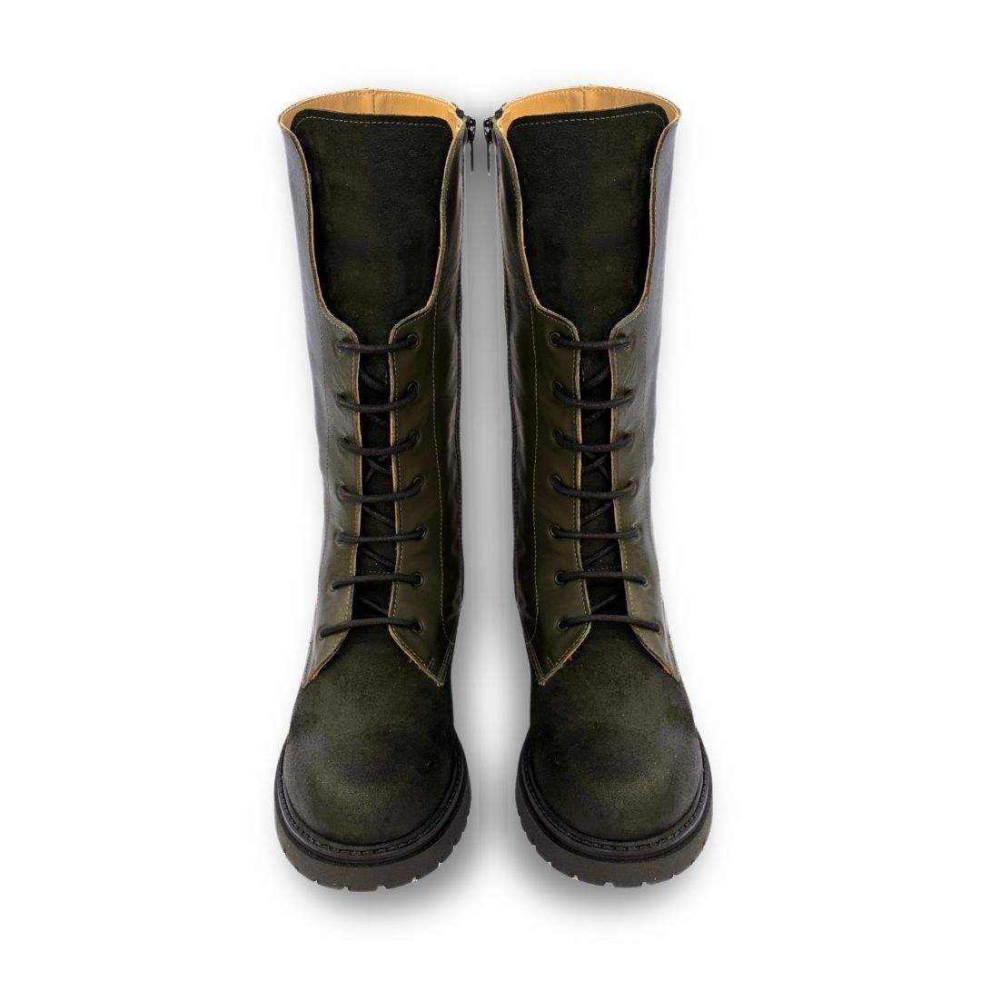 MastroDomenico Women's Handcrafted Ankle Boots – Old Muschio 
